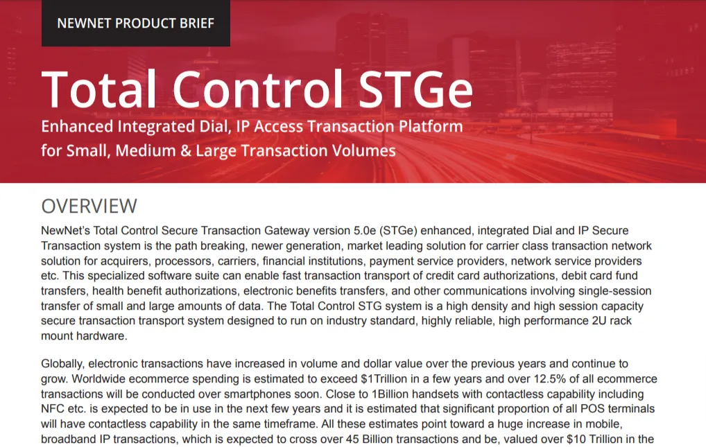 total-control STGe image